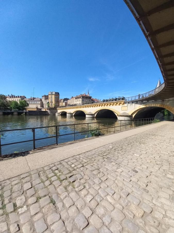 Studio Albert Avec Terrasse A Proximite De Мец Екстер'єр фото